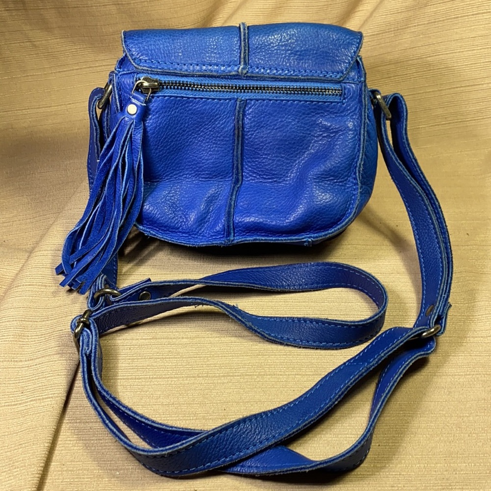 Cut N’Paste super soft leather crossbody mini bag - Picture 2 of 16